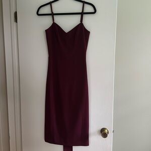 Dress the Population tie back dress